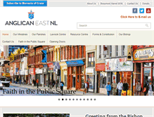Tablet Screenshot of anglicanenl.net